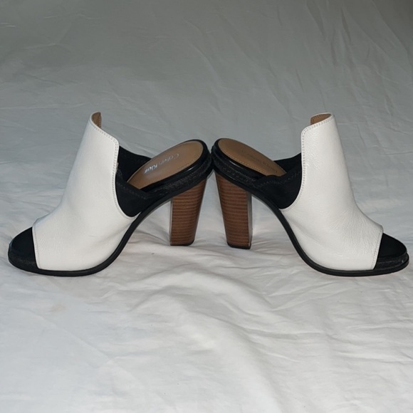 Calvin Klein Open Toe Mule Shoe Sz 6 - Picture 2 of 6
